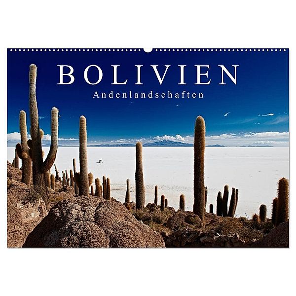 Bolivien Andenlandschaften CH-Version (Wandkalender 2024 DIN A2 quer), CALVENDO Monatskalender, Jürgen Ritterbach