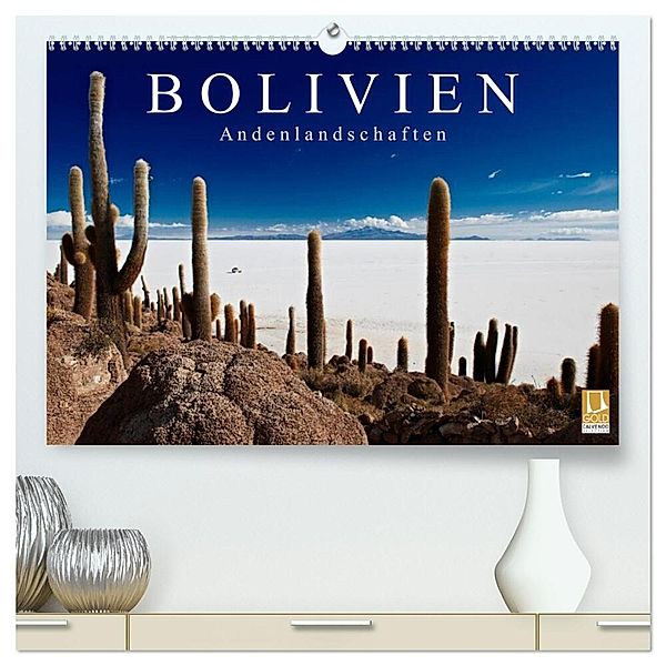 Bolivien Andenlandschaften (hochwertiger Premium Wandkalender 2024 DIN A2 quer), Kunstdruck in Hochglanz, Jürgen Ritterbach