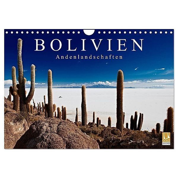 Bolivien Andenlandschaften (Wandkalender 2024 DIN A4 quer), CALVENDO Monatskalender, Jürgen Ritterbach
