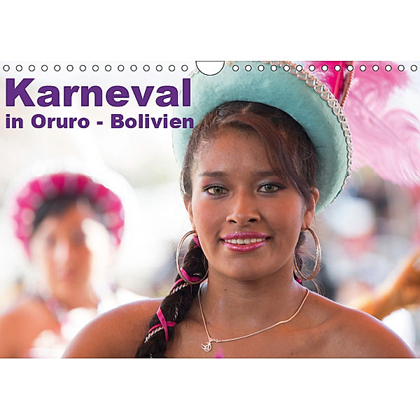 Bolivien - Karneval in Oruro (Wandkalender 2019 DIN A4 quer), Alexander Bob