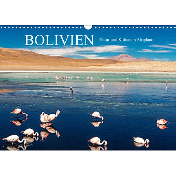 Bolivien - Natur und Kultur im Altiplano (Wandkalender 2022 DIN A3 quer), Harry Müller