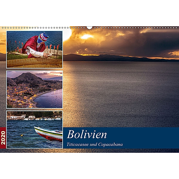 Bolivien - Titicacasee und Copacabana (Wandkalender 2020 DIN A2 quer), Max Glaser