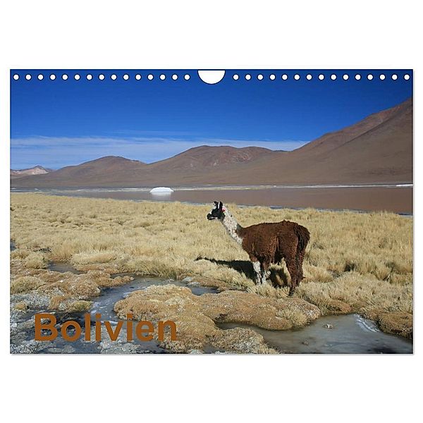 Bolivien (Wandkalender 2024 DIN A4 quer), CALVENDO Monatskalender, Alboter