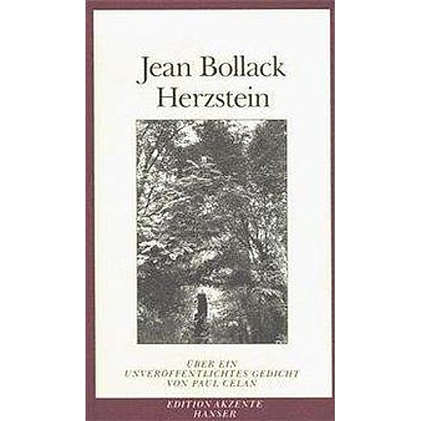 Bollack, J: Herzstein, Jean Bollack
