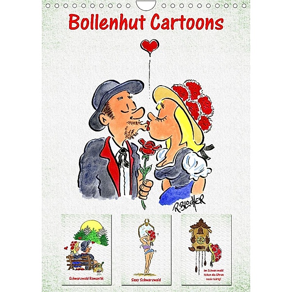 Bollenhut Cartoons (Wandkalender 2023 DIN A4 hoch), Ingo Laue
