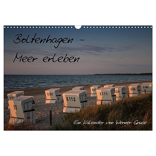 Boltenhagen - Meer erleben (Wandkalender 2024 DIN A3 quer), CALVENDO Monatskalender, Werner Gruse