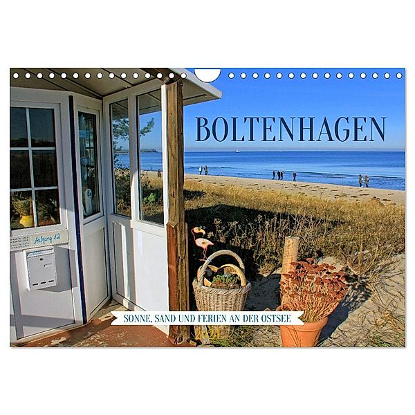 Boltenhagen - Sonne, Sand und Ferien an der Ostsee (Wandkalender 2024 DIN A4 quer), CALVENDO Monatskalender, Holger Felix