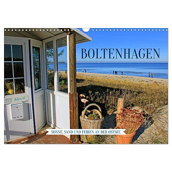 Boltenhagen - Sonne, Sand und Ferien an der Ostsee (Wandkalender 2024 DIN A3 quer), CALVENDO Monatskalender, Holger Felix