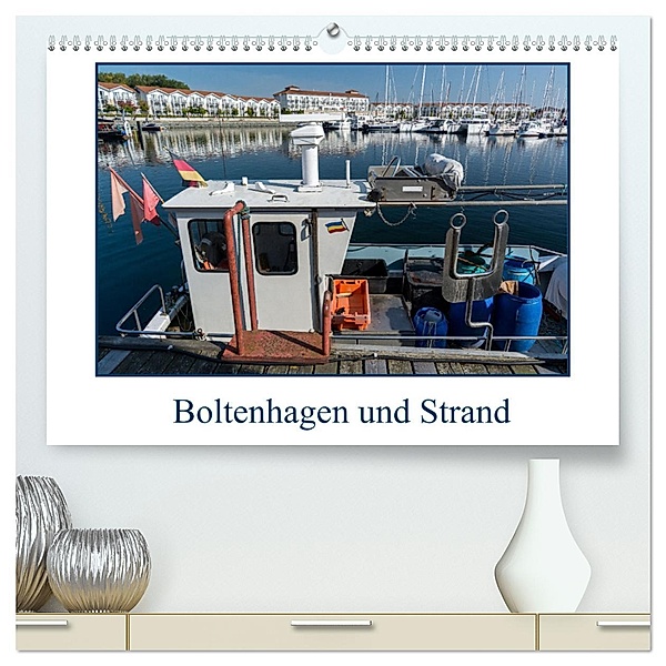 Boltenhagen und Strand (hochwertiger Premium Wandkalender 2025 DIN A2 quer), Kunstdruck in Hochglanz, Calvendo, Christiane Kulisch