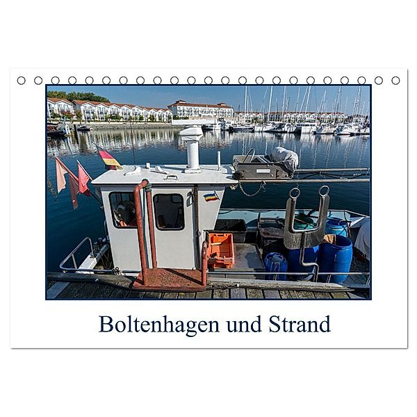 Boltenhagen und Strand (Tischkalender 2024 DIN A5 quer), CALVENDO Monatskalender, Christiane Kulisch