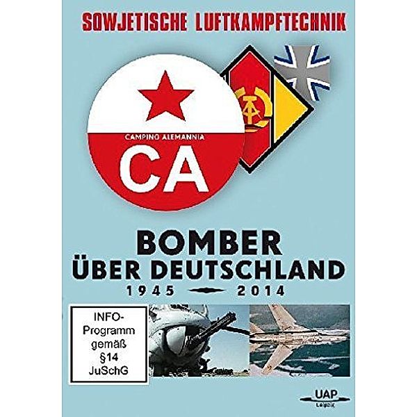 Bomber über Deutschland 1945 - 2014,1 DVD