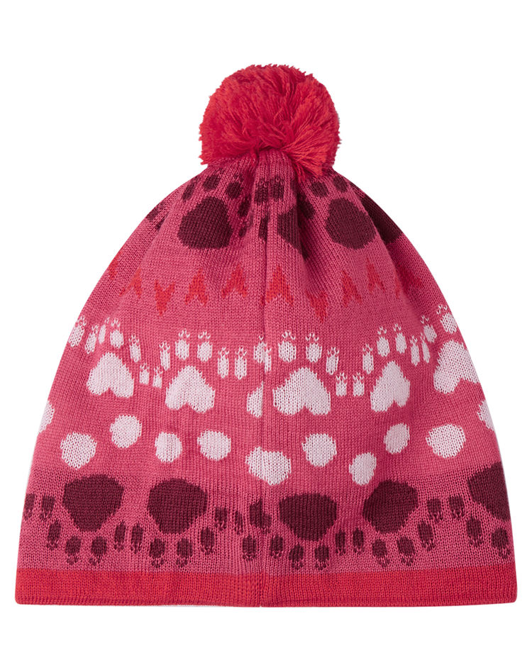 Bommel-Mütze TIPLA mit Wolle in azalea pink kaufen