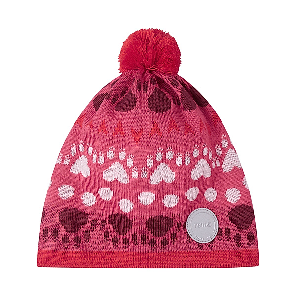 Reima Bommel-Mütze TIPLA mit Wolle in azalea pink