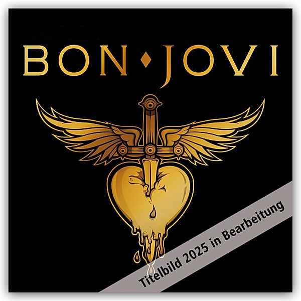 Bon Jovi - Offizieller Kalender 2025, Danilo Promotion Ltd