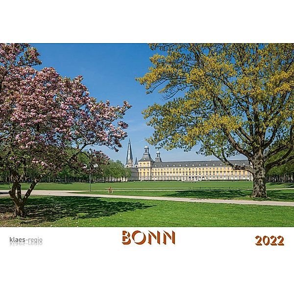 Bonn 2022 Bildkalender A4 quer, spiralgebunden