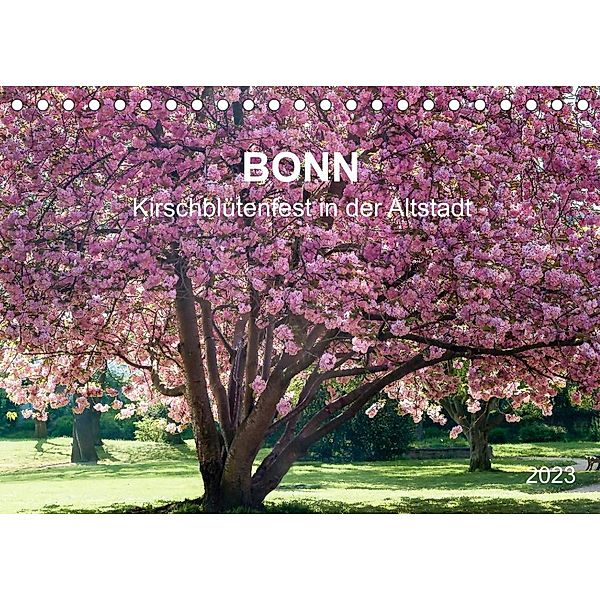 Bonn - Kirschblütenfest in der Altstadt (Tischkalender 2023 DIN A5 quer), Wolfgang Reif