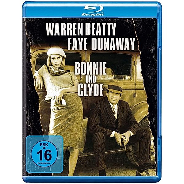 Bonnie und Clyde, Faye Dunaway Michael J.Pollard Warren Beatty