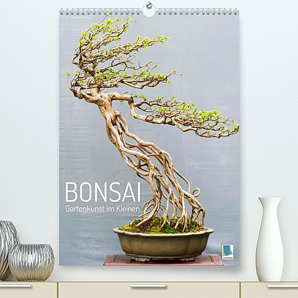 Bonsai: Gartenkunst im Kleinen (Premium, hochwertiger DIN A2 Wandkalender 2023, Kunstdruck in Hochglanz), Calvendo