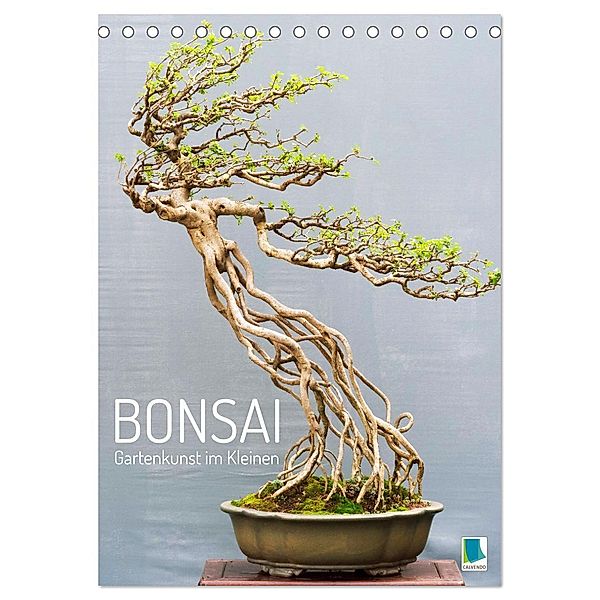 Bonsai: Gartenkunst im Kleinen (Tischkalender 2024 DIN A5 hoch), CALVENDO Monatskalender, Calvendo
