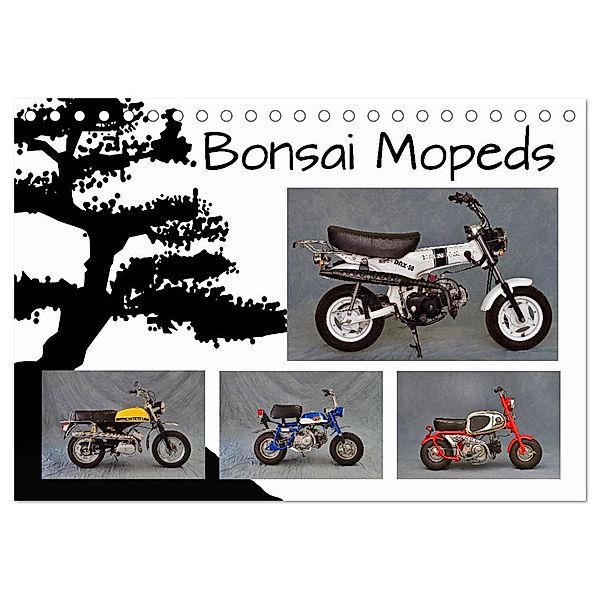 Bonsai Mopeds (Tischkalender 2024 DIN A5 quer), CALVENDO Monatskalender, Ingo Laue
