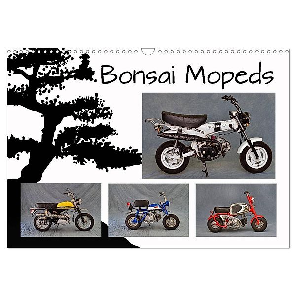 Bonsai Mopeds (Wandkalender 2024 DIN A3 quer), CALVENDO Monatskalender, Ingo Laue