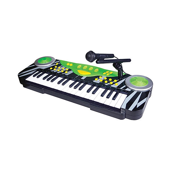 Boogie Bee Elektronisches Keyboard mit Mikrofon, Länge 68 cm
