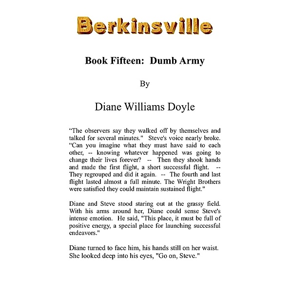 Book Fifteen: Dumb Army! (Berkinsville, #15) / Berkinsville, Diane Williams Doyle