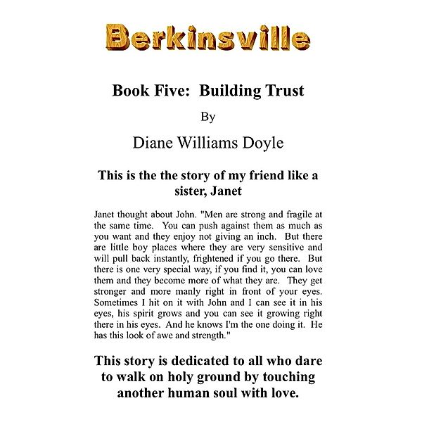 Book Five: Building Trust (Berkinsville, #5) / Berkinsville, Diane Williams Doyle