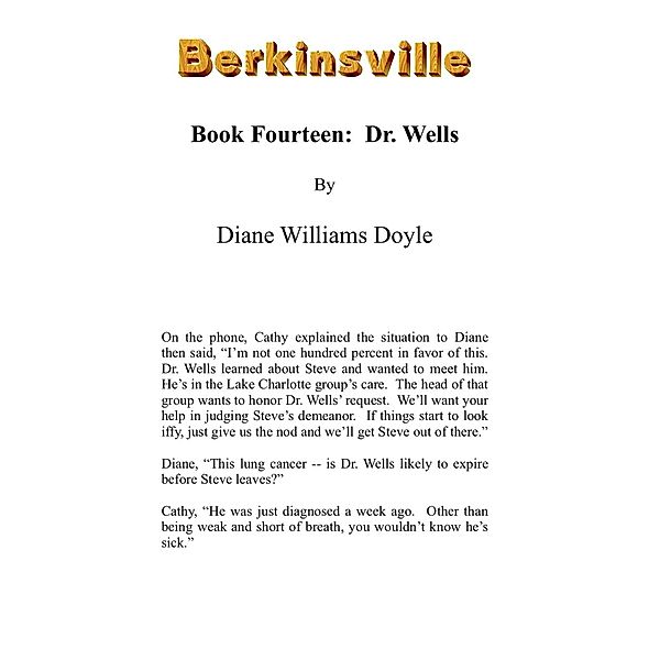 Book Fourteen: Dr. Wells (Berkinsville, #14) / Berkinsville, Diane Williams Doyle