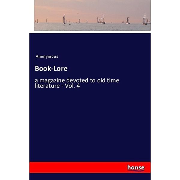 Book-Lore, Anonym