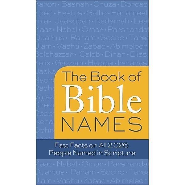 Book of Bible Names, Pamela L. Mcquade