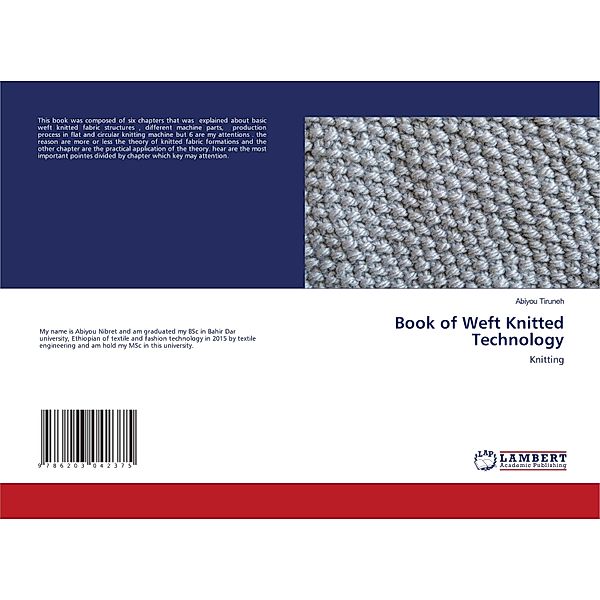 Book of Weft Knitted Technology, Abiyou Tiruneh