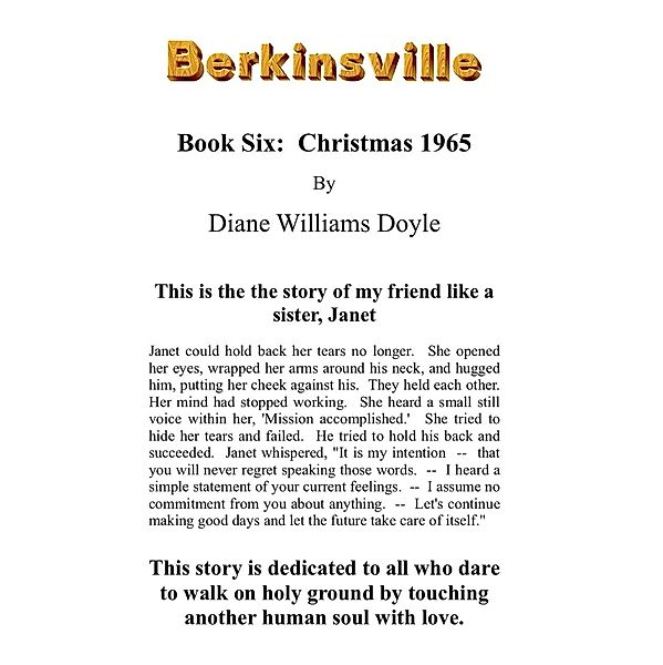 Book Six: Christmas 1965 (Berkinsville, #6) / Berkinsville, Diane Williams Doyle