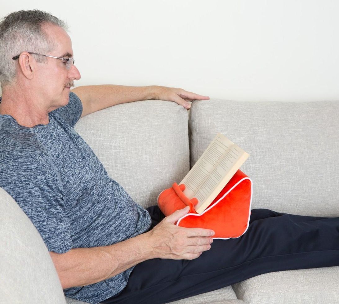 BookCouch Rot - Lesekissen für Bücher und Tablets | Weltbild.de