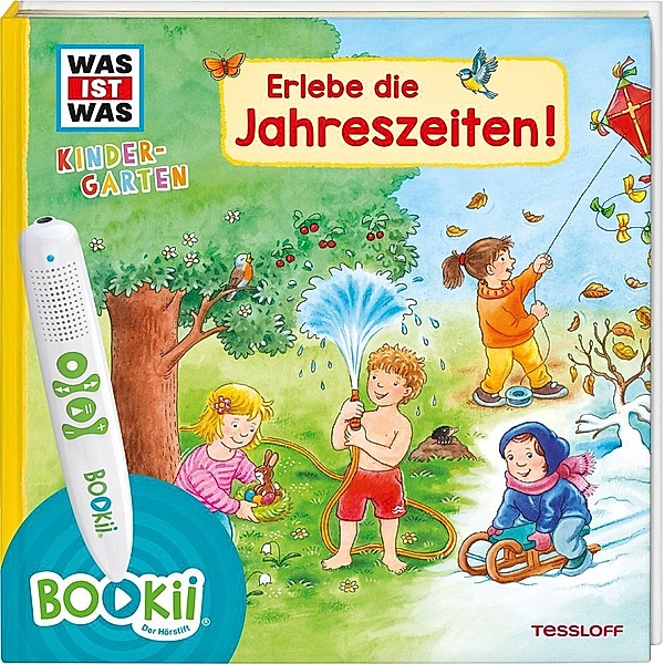 BOOKii / Antippen, Spielen, Lernen / Was ist was Kindergarten: Erlebe die Jahreszeiten!, Hans-Günther Döring, Johann Steinstraat