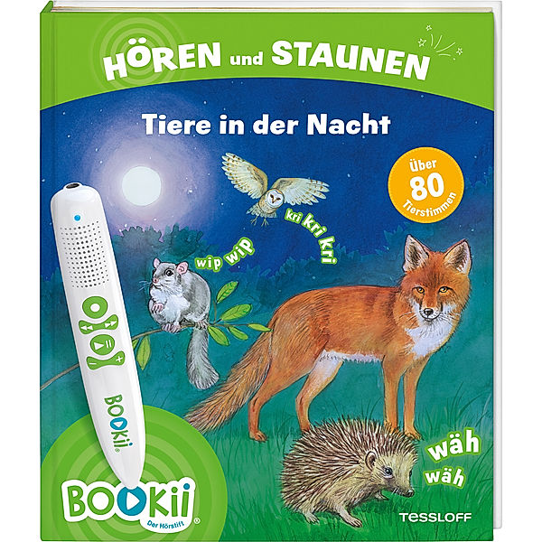 BOOKii Hören und Staunen - Tiere in der Nacht, Bärbel Oftring