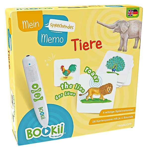 TESSLOFF VERLAG BOOKii® – Mein sprechendes Memo Tiere