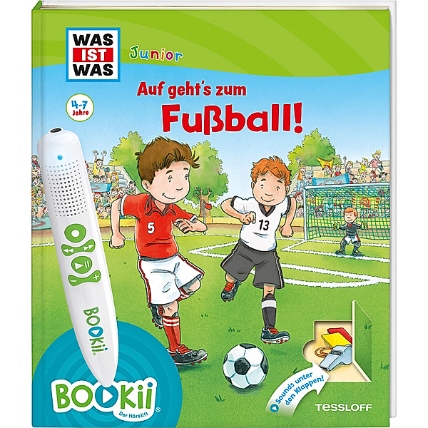 BOOKii® WAS IST WAS Junior Auf geht´s zum Fußball!, Andrea Beständig, Claudia Kaiser, Martin Lickleder