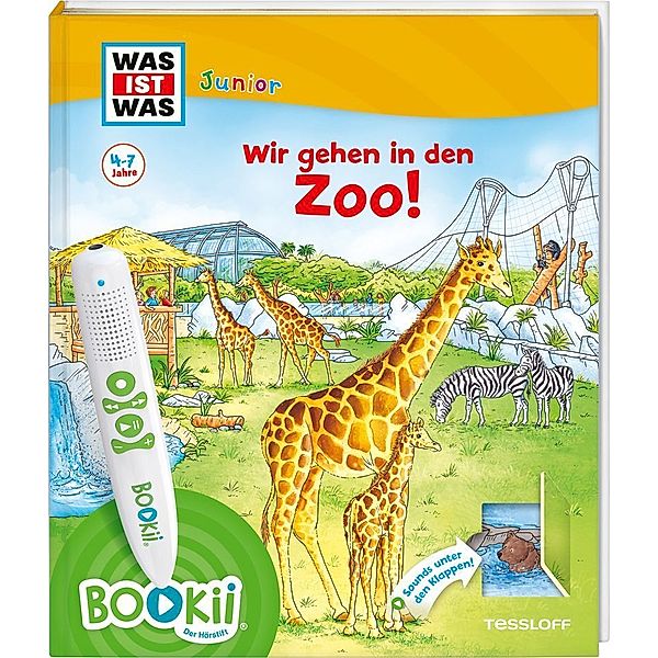 BOOKii® WAS IST WAS Junior Wir gehen in den Zoo!, Claudia Kaiser, Martin Lickleder, Bärbel Oftring