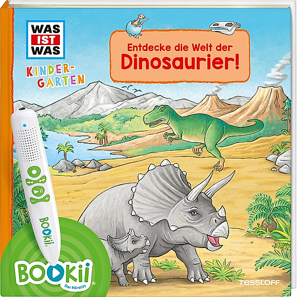 BOOKii® WAS IST WAS Kindergarten Entdecke die Welt der Dinosaurier!, Benjamin Schreuder