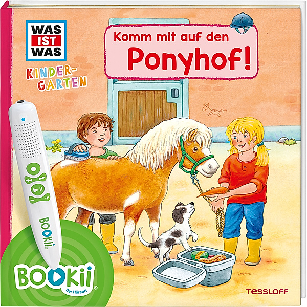 BOOKii - Was ist was Kindergarten - Komm mit auf den Ponyhof!, Sandra Noa, Benjamin Schreuder
