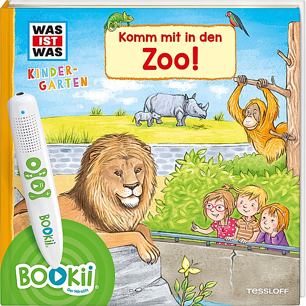 BOOKii - Was ist was Kindergarten - Komm mit in den Zoo!, Benjamin Schreuder, Andrea Weller-Essers