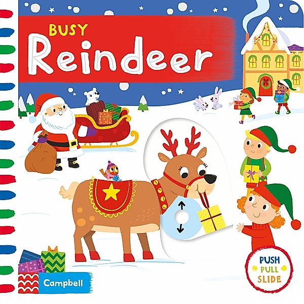 Books, C: Busy Reindeer, Campbell Books