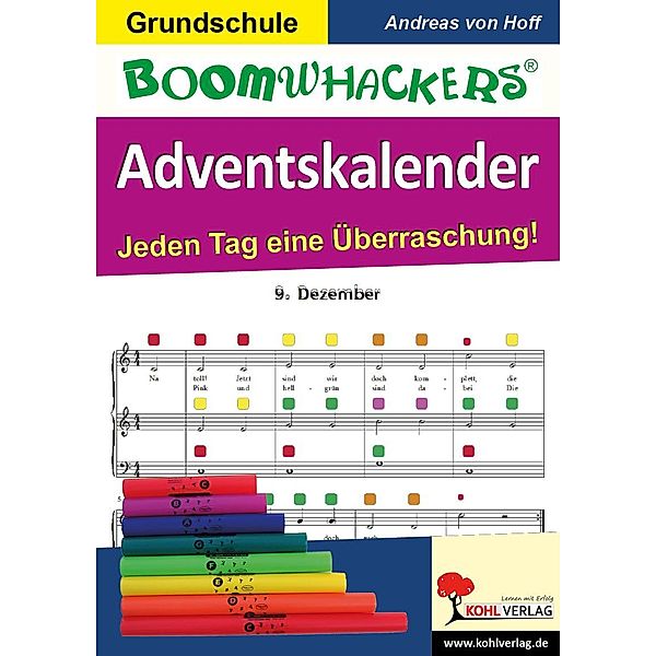 Boomwhackers-Adventskalender, Andreas von Hoff