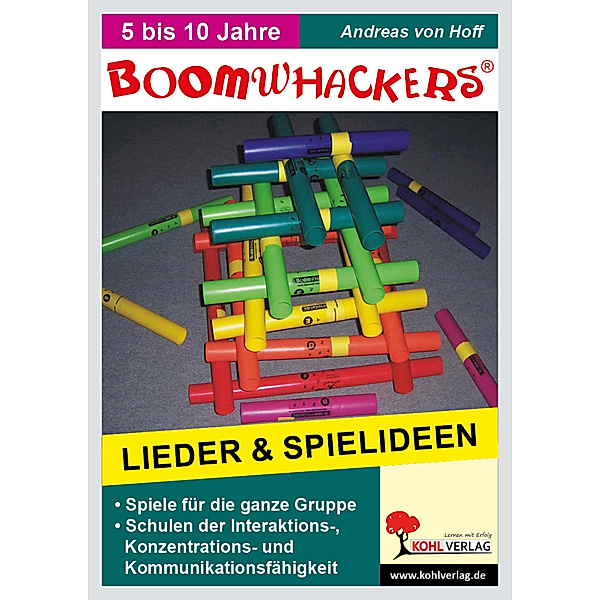 Boomwhackers, Lieder und Spielideen, Andreas von Hoff