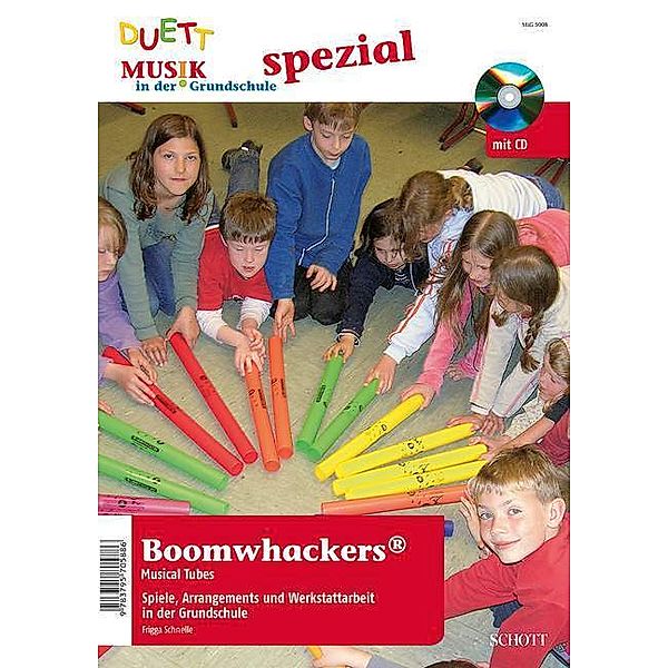 Boomwhackers Musical Tubes, m. Audio-CD, Frigga Schnelle