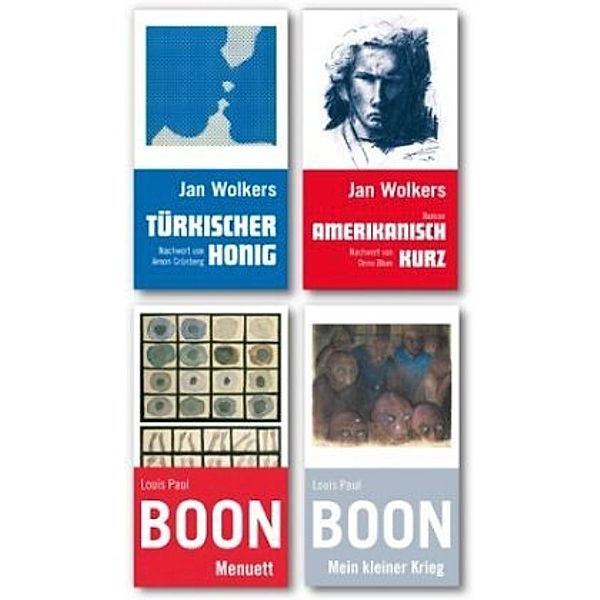 Boon-Wolkers-Paket, 4 Bde., Louis P. Boon, Jan Wolkers