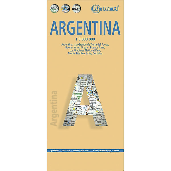 Borch Map Argentinien / Argentina