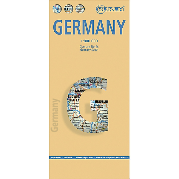 Borch Map Deutschland / Germany