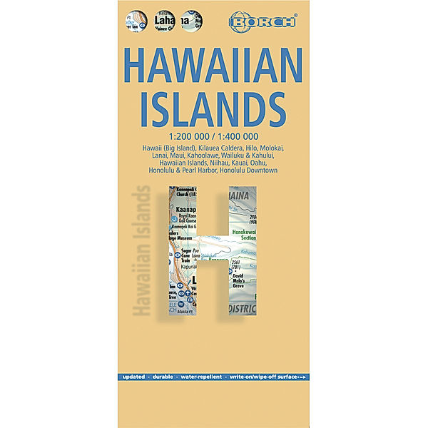 Borch Map Hawaiian Islands